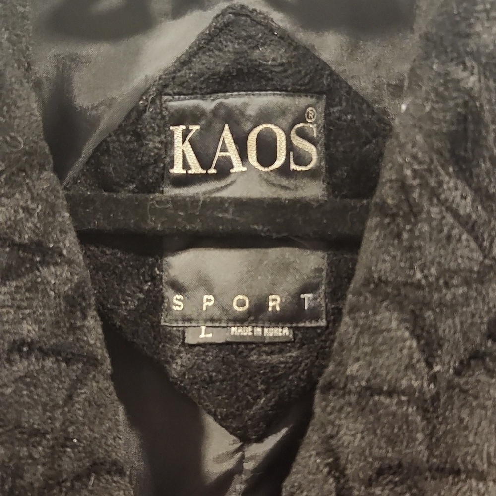 Vintage KAOS Andy Jones Quilted Velvet Sport Jacket  - Picture 3 of 10